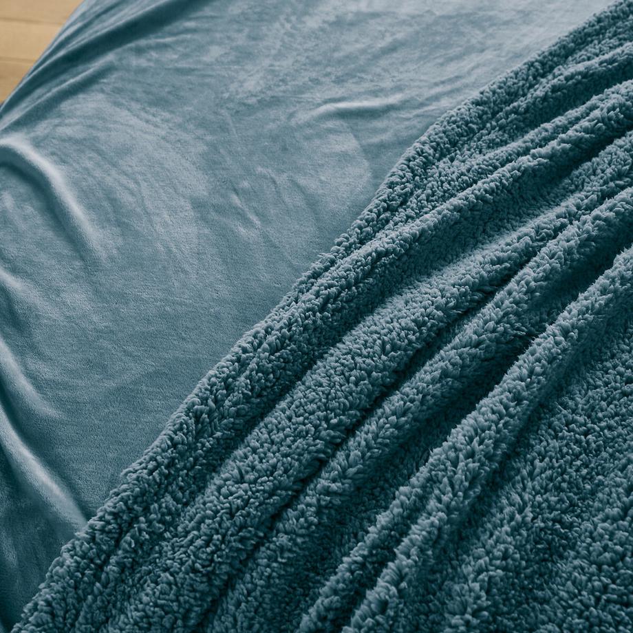 La Redoute Intérieurs Maxine Copriletto in pile e sherpa  