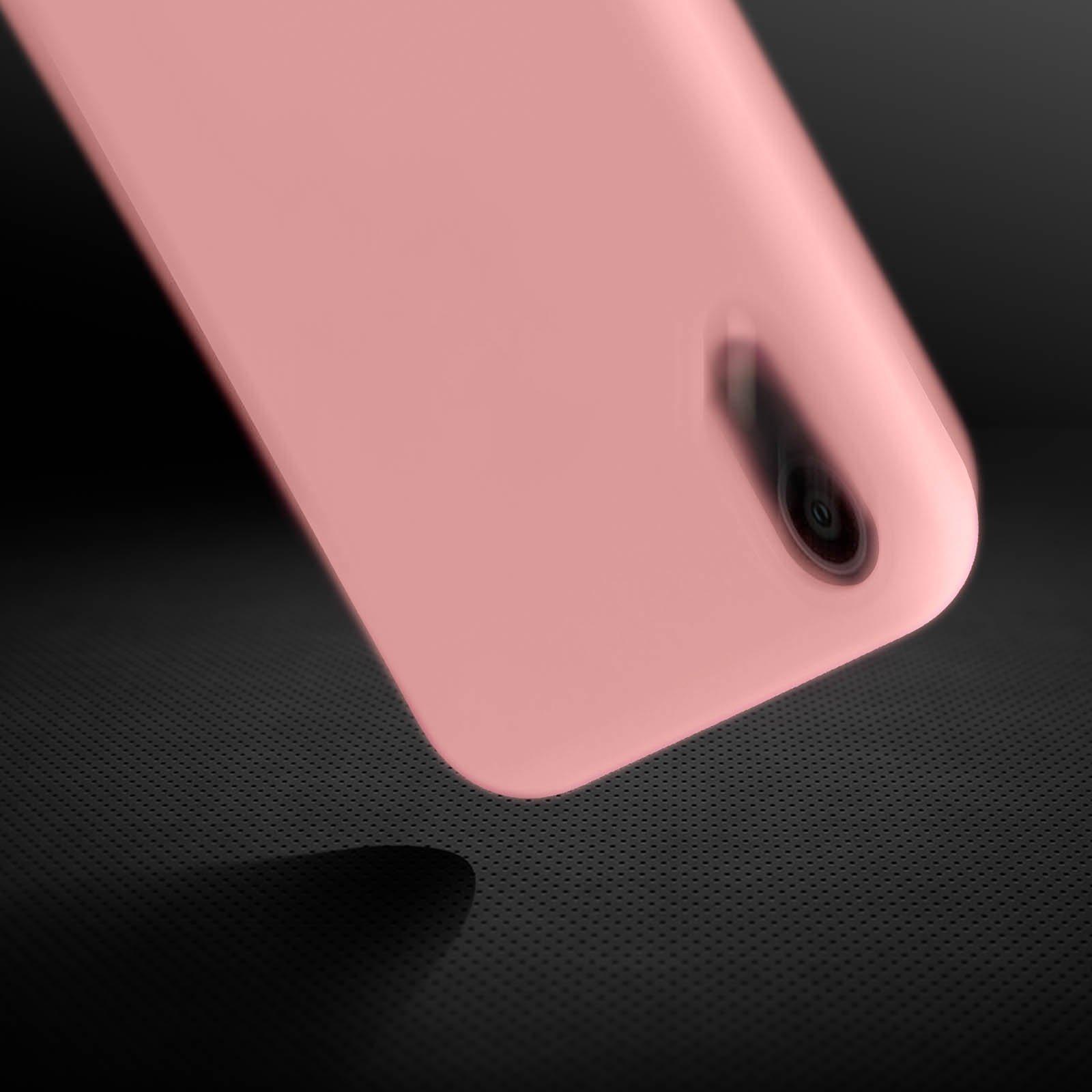 Avizar  Soft Touch Hülle iPhone XR Rosa 