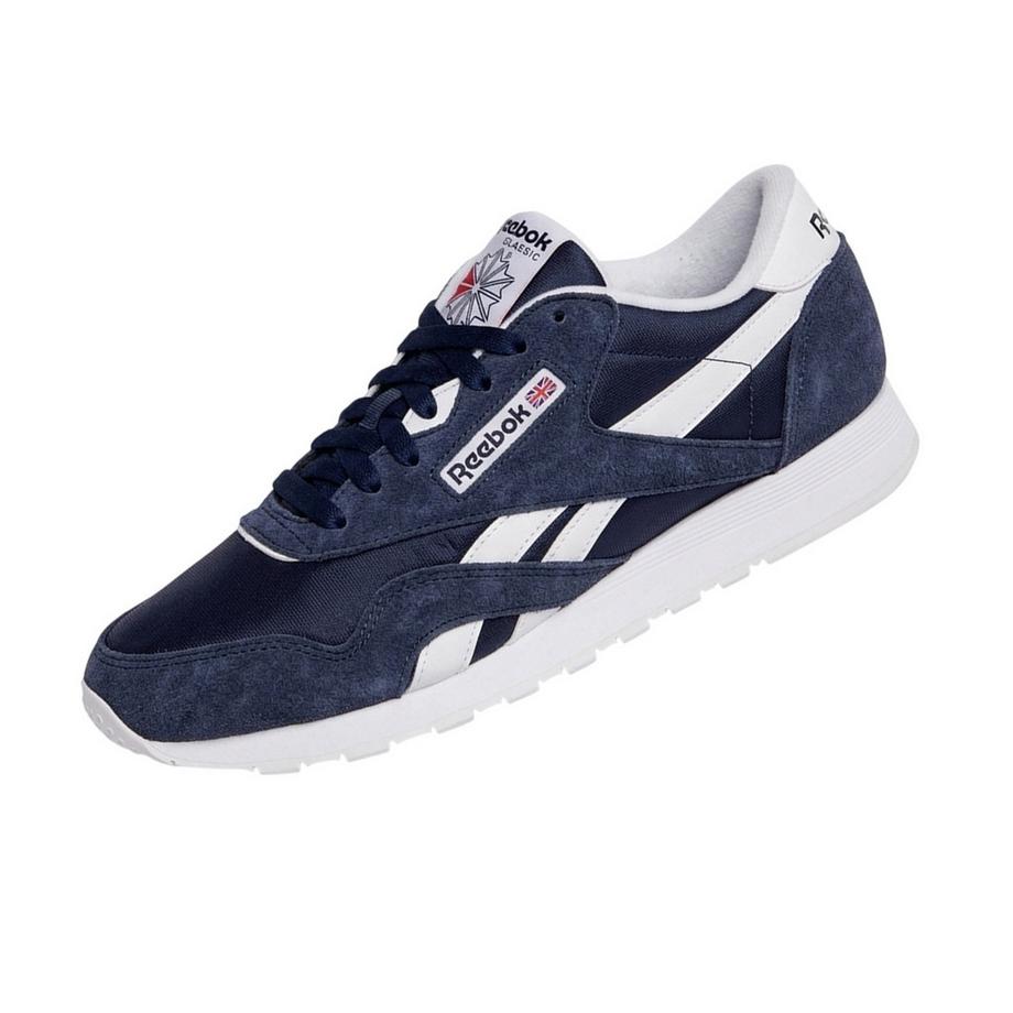 Reebok Baskets en Nylon et Panneaux en Daim  