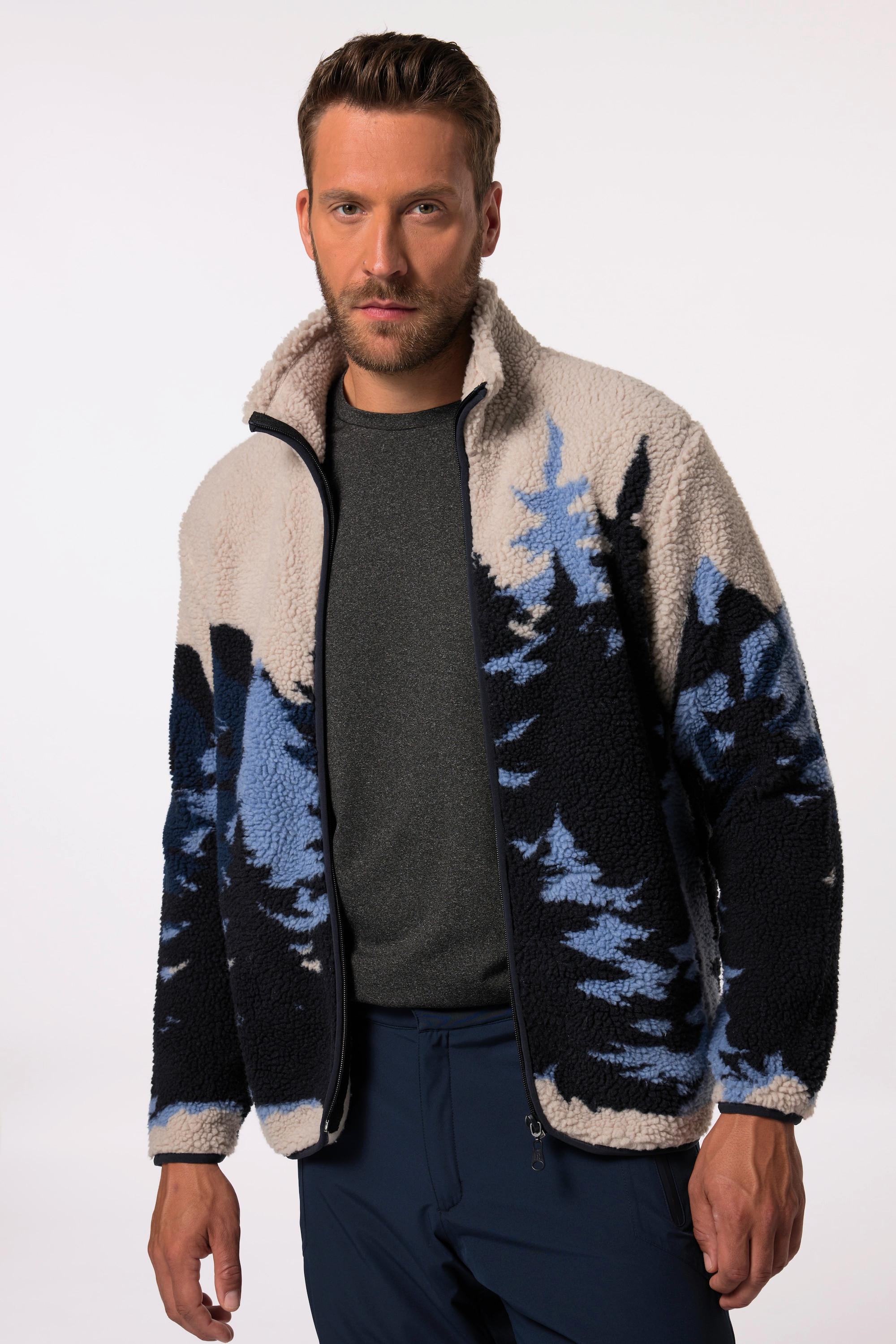 JP1880  Veste en polaire JAY-PI. Jacquard et col montant. Collection ski – jusqu'au 7&nbsp;XL 