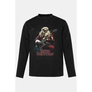 JP1880 T-shirt Manches Longues Imprimé Noël Col Rond  