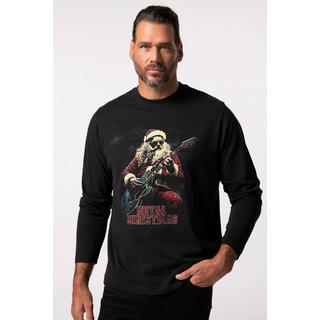JP1880 T-shirt Manches Longues Imprimé Noël Col Rond  
