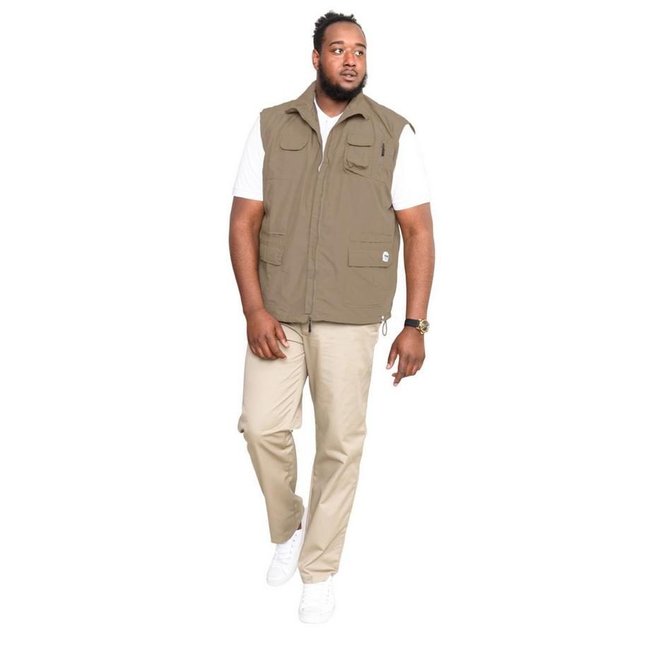 Duke Enzo Gilet Multifonction avec Poches Kingsize  