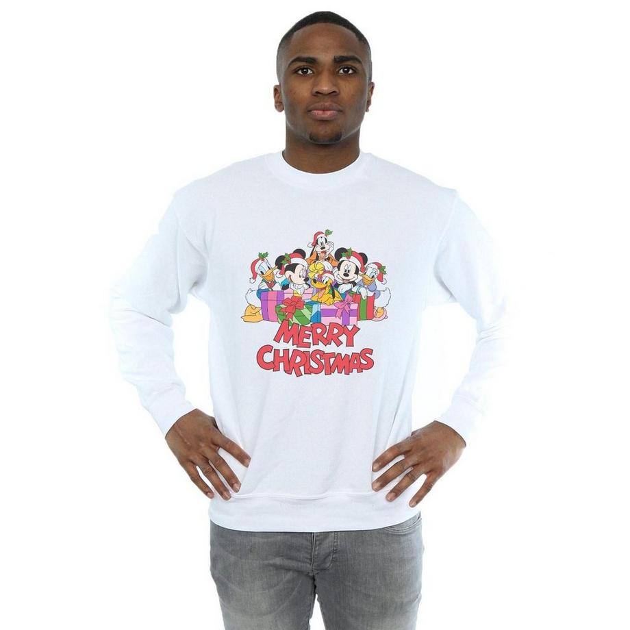 Disney Mickey Mouse and Friends Weihnachts-Sweatshirt  