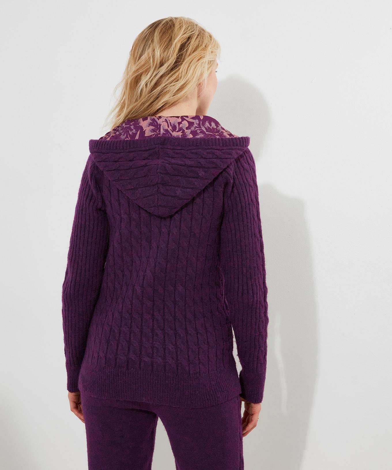 Joe Browns  Sloe Joes Kapuzenpullover mit Kabelstrick und Reißverschluss 