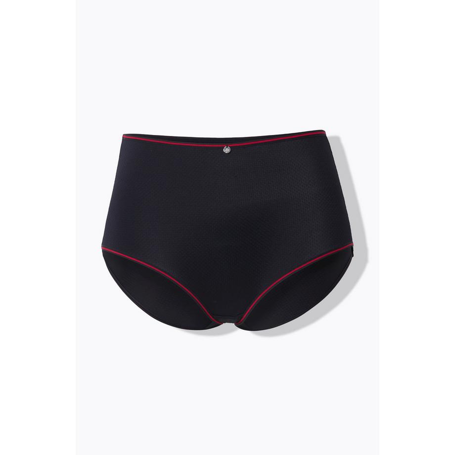 Ulla Popken Midislip Jacquard Muster Streifen  