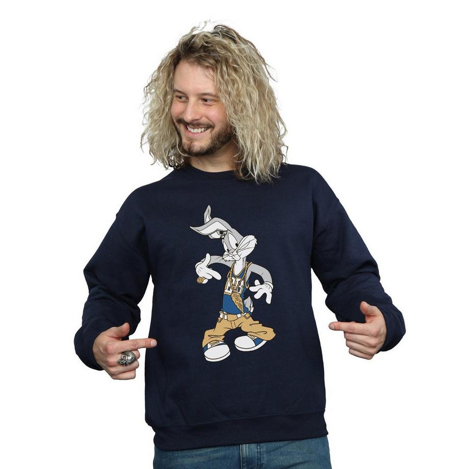 LOONEY TUNES Bugs Bunny Rapper Sweatshirt  