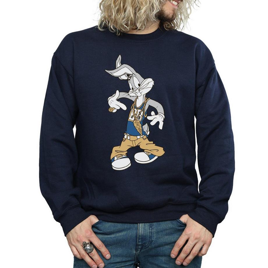 LOONEY TUNES Bugs Bunny Rapper Sweatshirt  