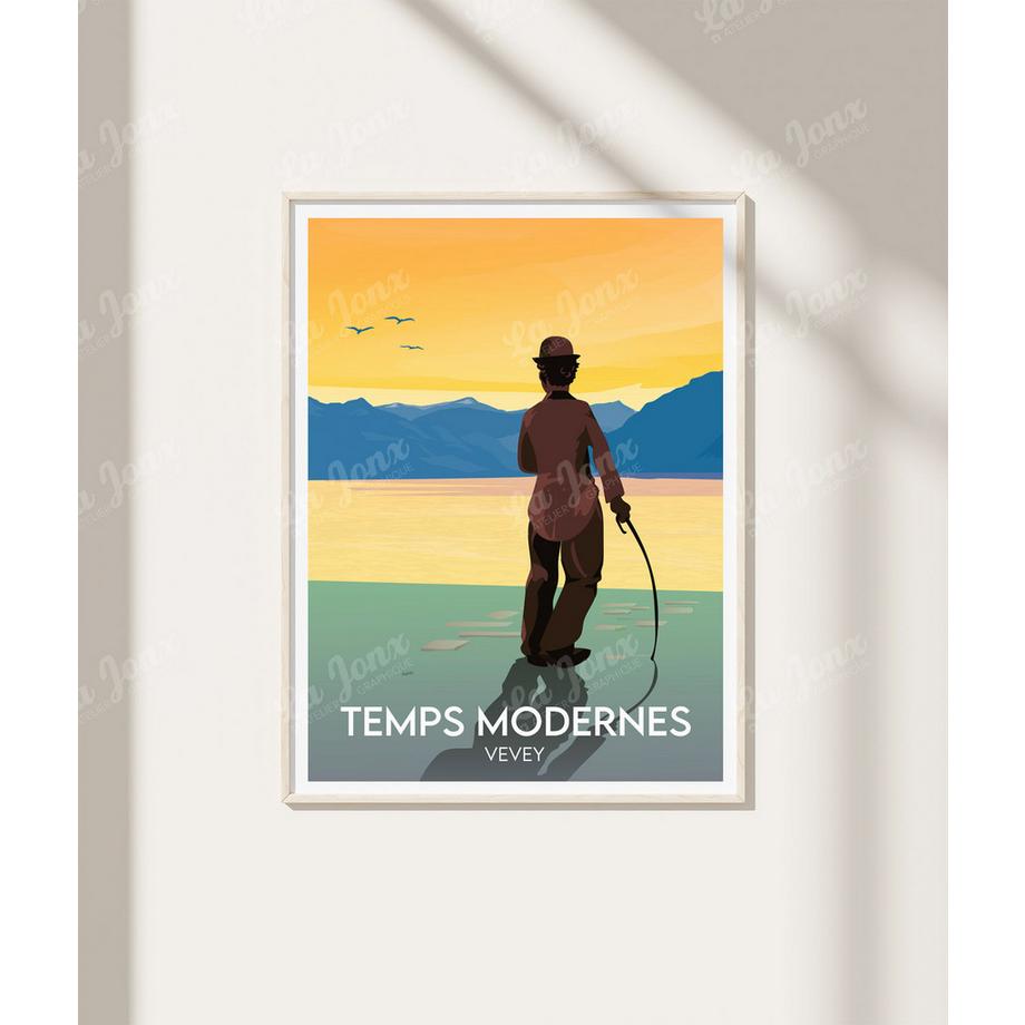 La-Jonx Poster Temps Modernes  