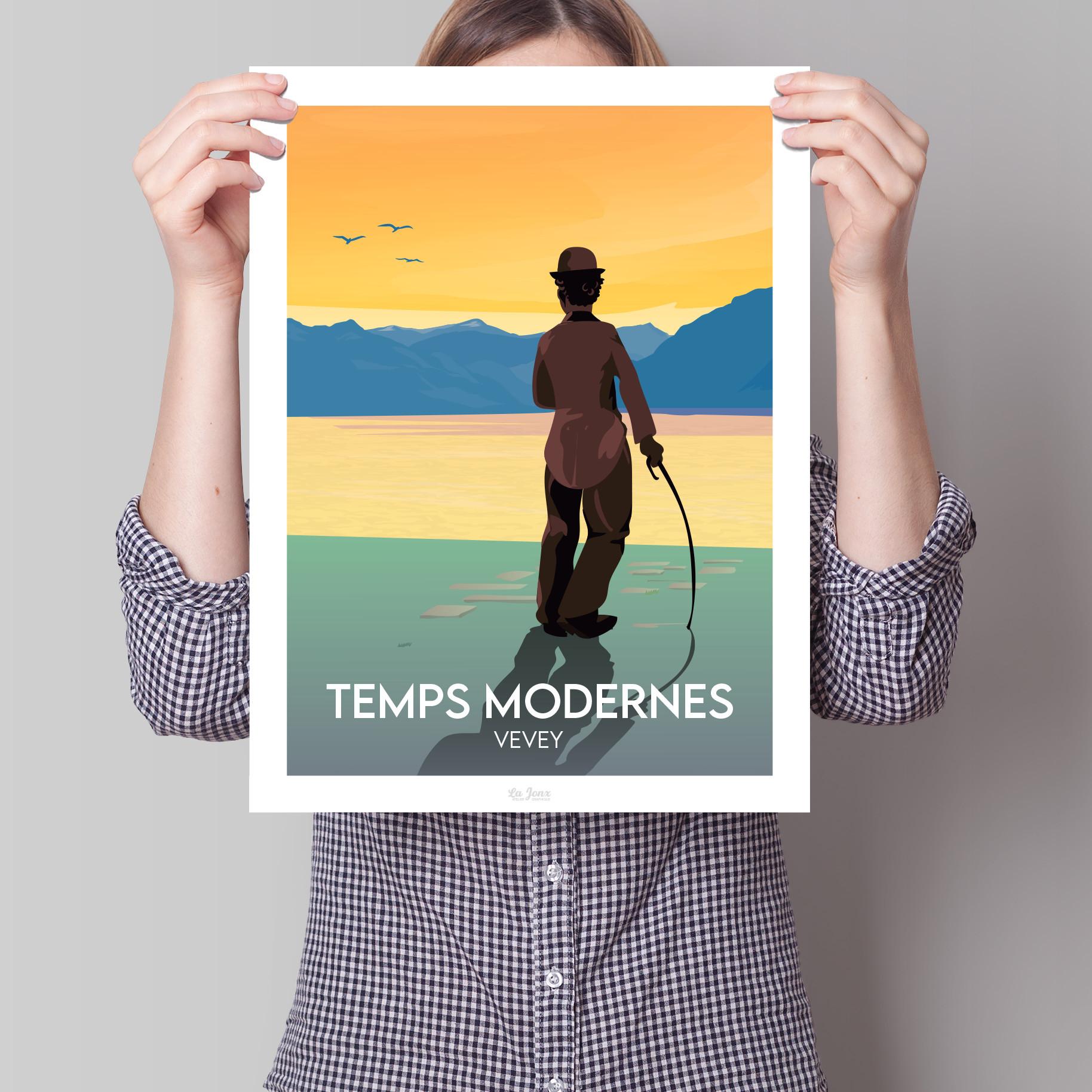 La-Jonx Poster Temps Modernes  