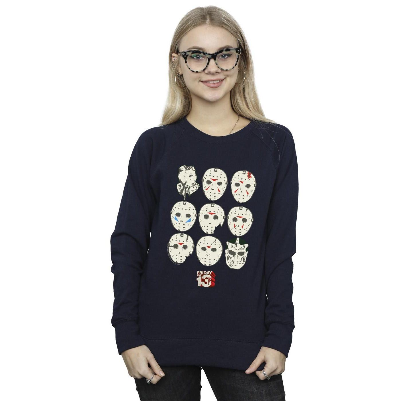 Friday The 13th Jason Masks Sweatshirt  