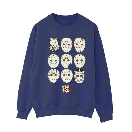 Friday The 13th Jason Masks Sweatshirt  