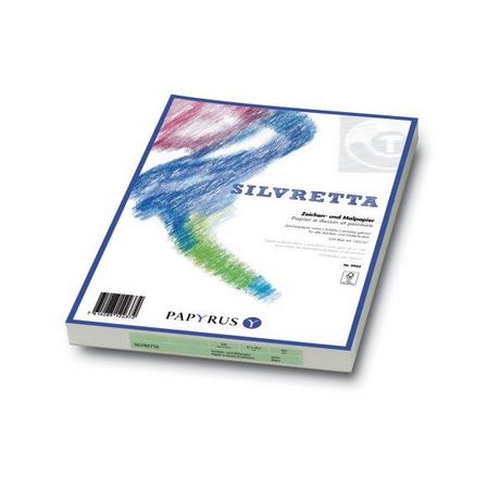 Papyrus Schulzeichenpapier Silvretta, 100 Stk 160 gm², 50 x 70 cm  