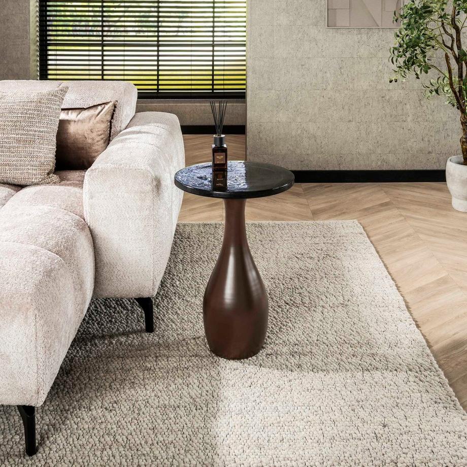 mutoni Beistelltisch Eclipse Drop antikkupfer M  