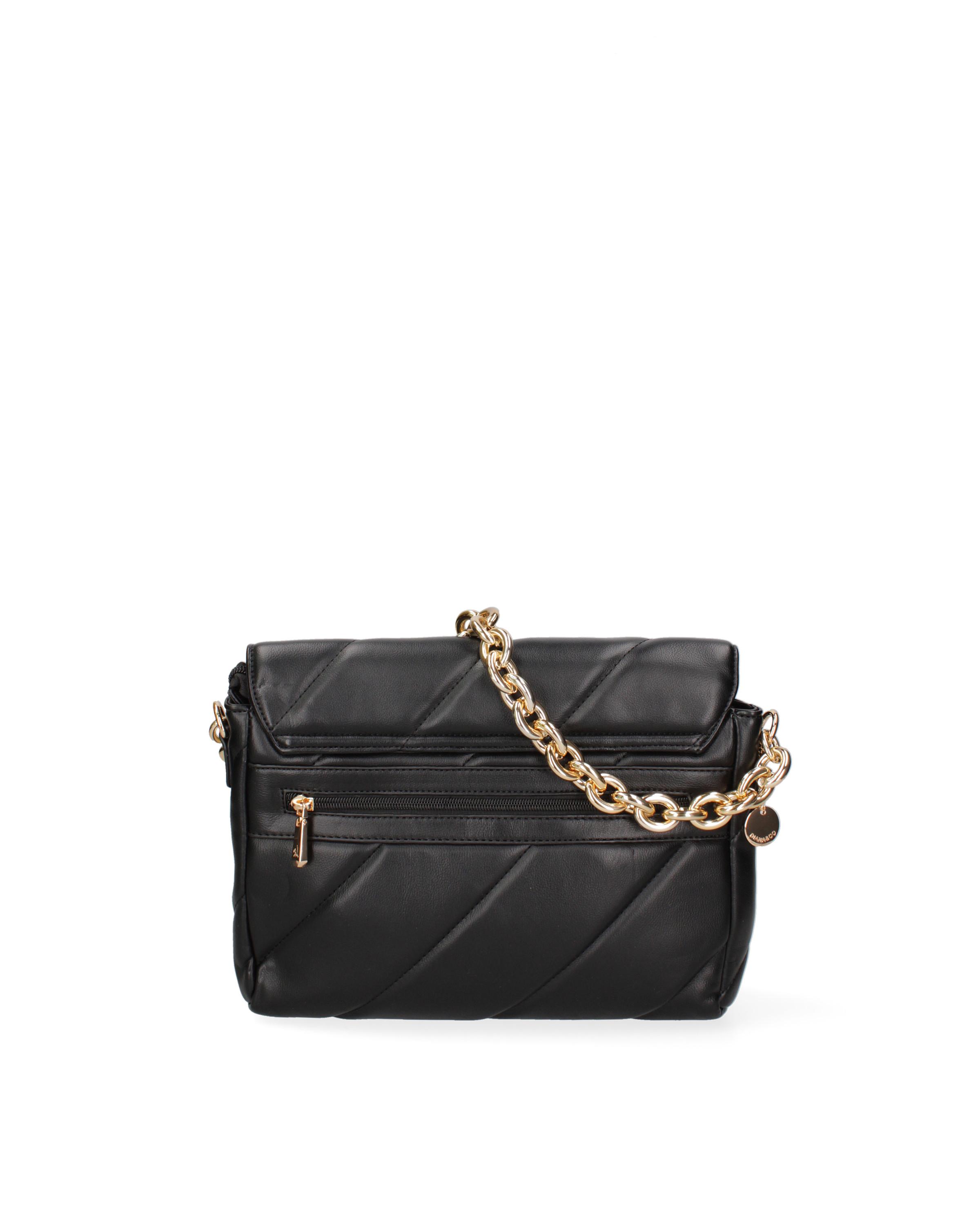 Diana&Co. Borsa a Tracolla Trapuntata con Cinghia a Catena  