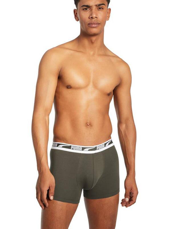 PUMA Multi Logo Boxer Confezione da 2  
