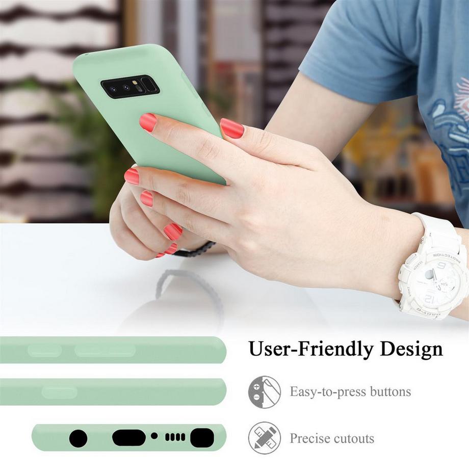 Cadorabo  Hülle für Samsung Galaxy NOTE 8 TPU Silikon Liquid 