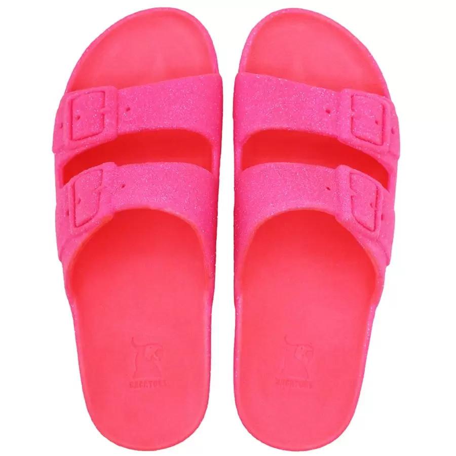 CACATOES  sandales enfant neon 