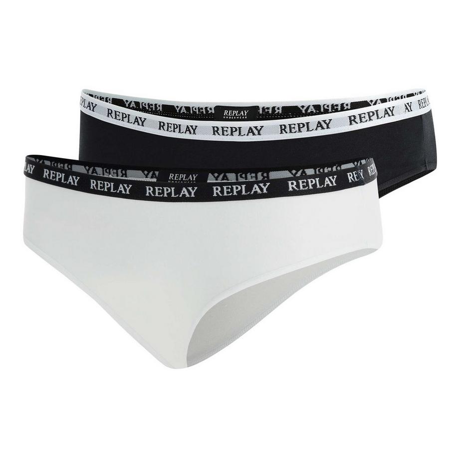 Scivolone Donne Confezione da 2 Vestibilità confortevole-REPLAY LADY SLIP  Style 1 T/C 2pcs waterfall pack