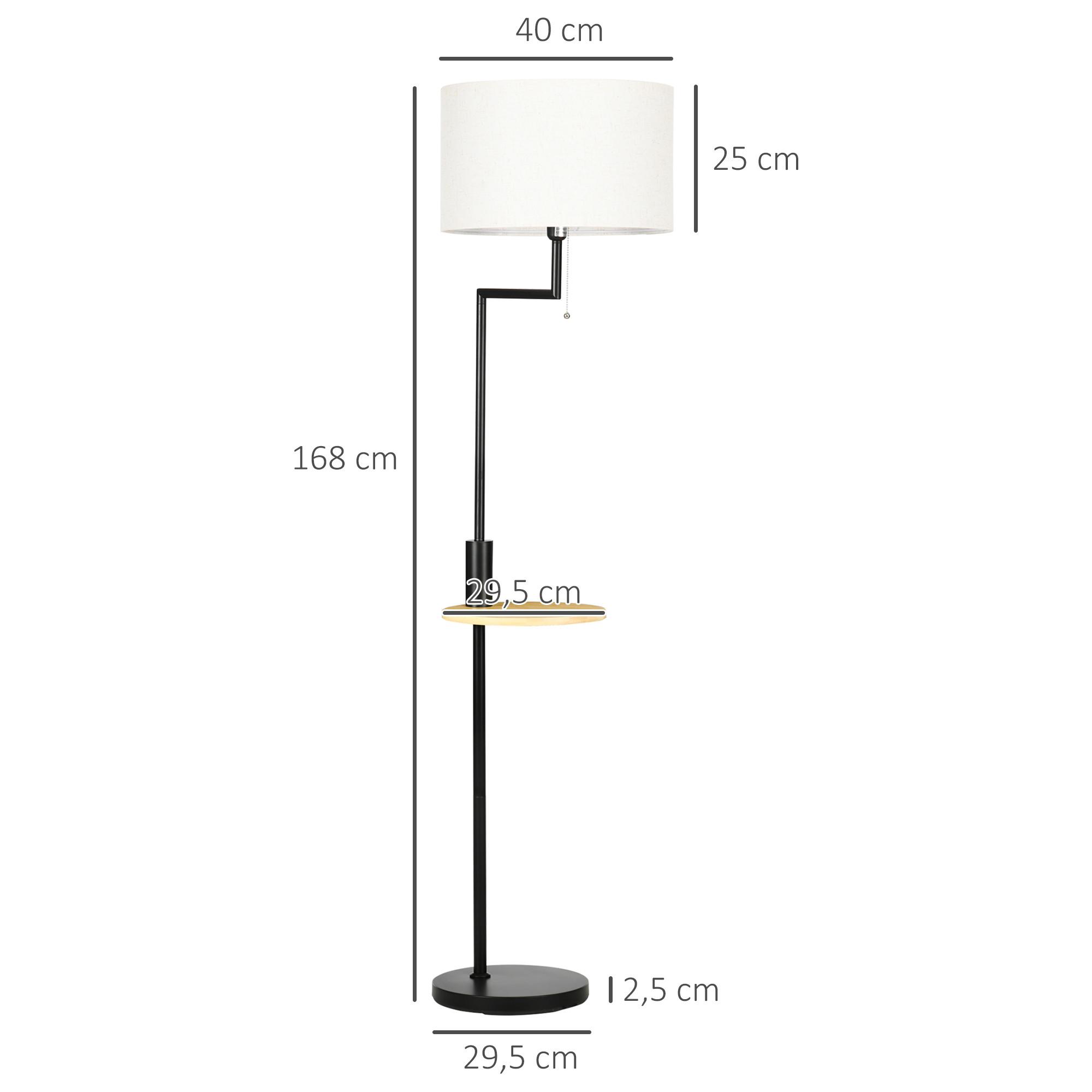 HOMCOM Lampadaire  