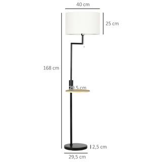 HOMCOM Lampadaire  