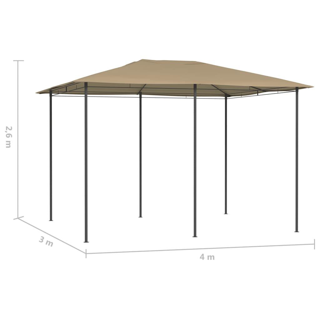 VidaXL Belvédère tissu  