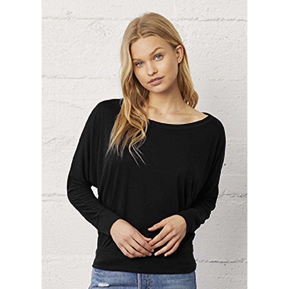 Bella + Canvas  Bella Flowy Off Shoulder TShirt 