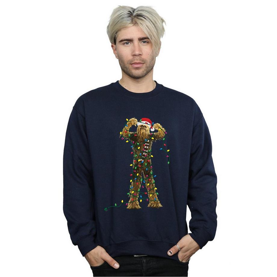 STAR WARS Star Wars Chewbacca Lumières de Noël Sweatshirt  