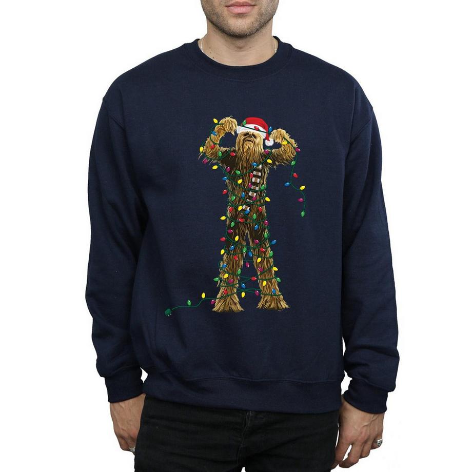 STAR WARS Star Wars Chewbacca Lumières de Noël Sweatshirt  
