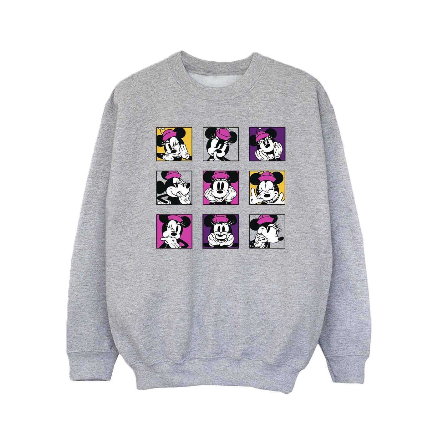 Disney  Minnie Mouse Squares Sweatshirt 