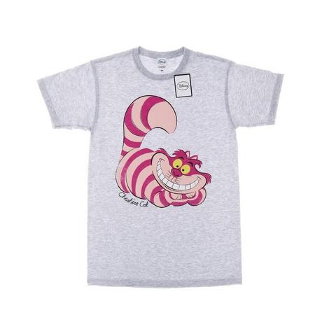 Alice in Wonderland Cheshire Cat Stampa T-Shirt  