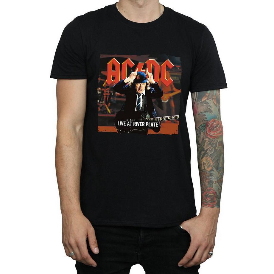 AC/DC Live At River Plate Columbia Records T-Shirt  