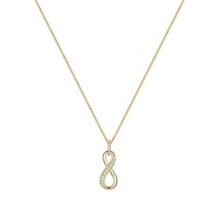 Elli  Halskette Infinity For Ever Symbol Zirkonia 