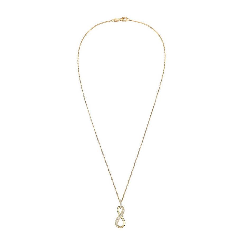 Elli  Halskette Infinity For Ever Symbol Zirkonia 
