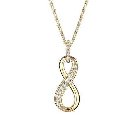Elli  Halskette Infinity For Ever Symbol Zirkonia 
