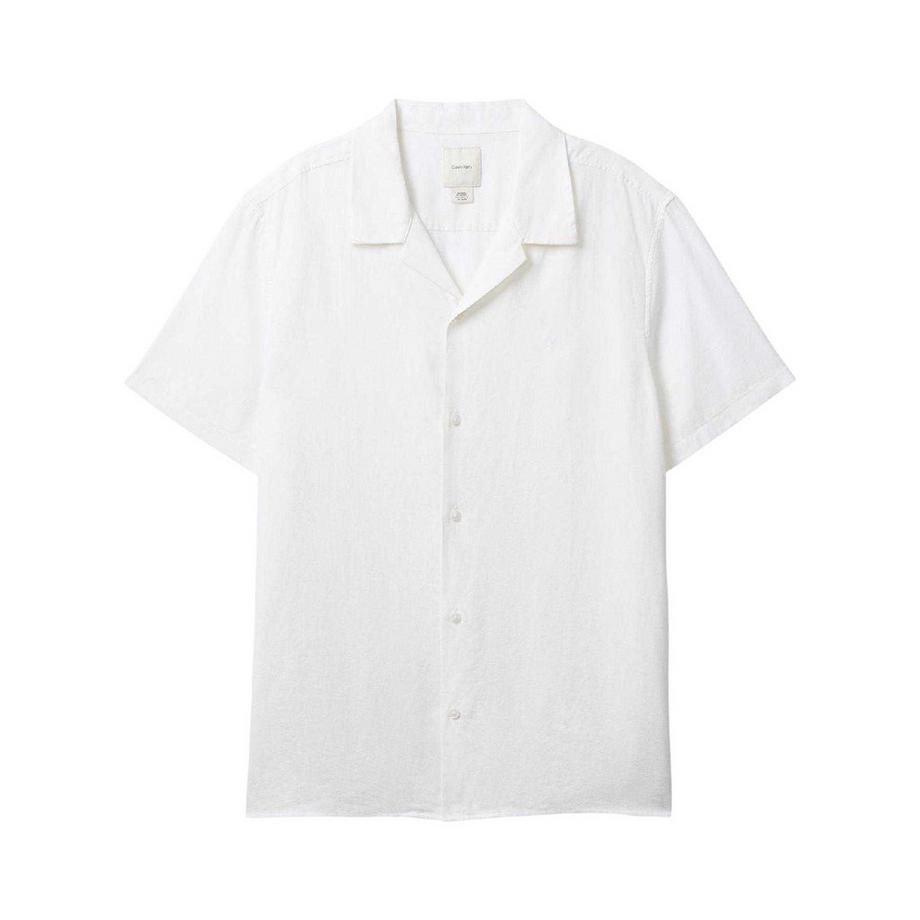 Camicia Misto Lino Maniche Corte