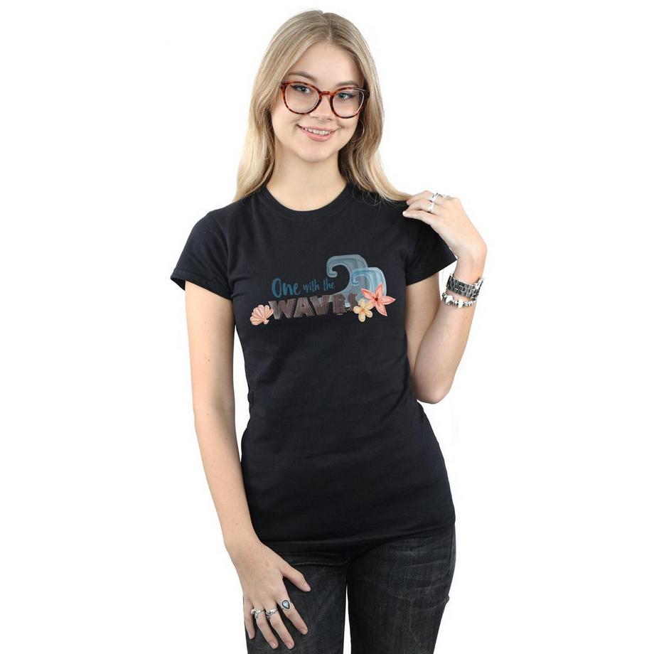 Disney One The Waves Bedrucktes T-Shirt  