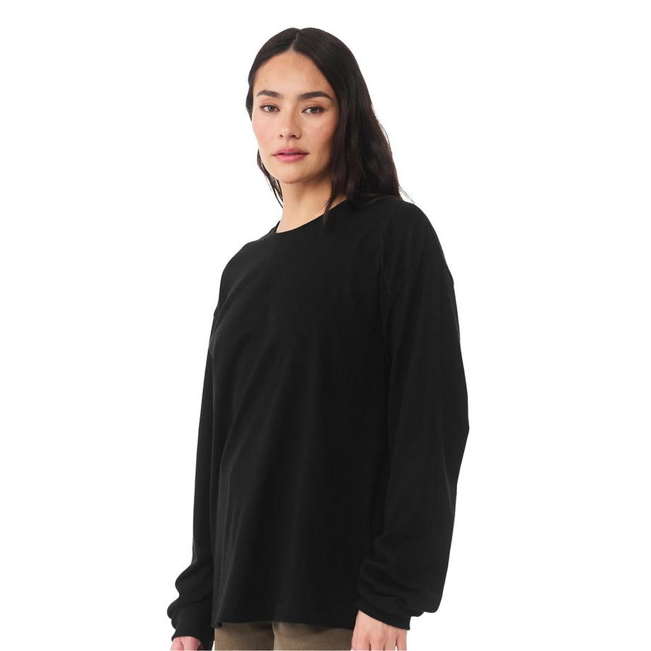 Bella + Canvas Schweres Kastiges Langarm-T-Shirt  