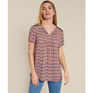 Damart  Blouse galon aux épaules. 