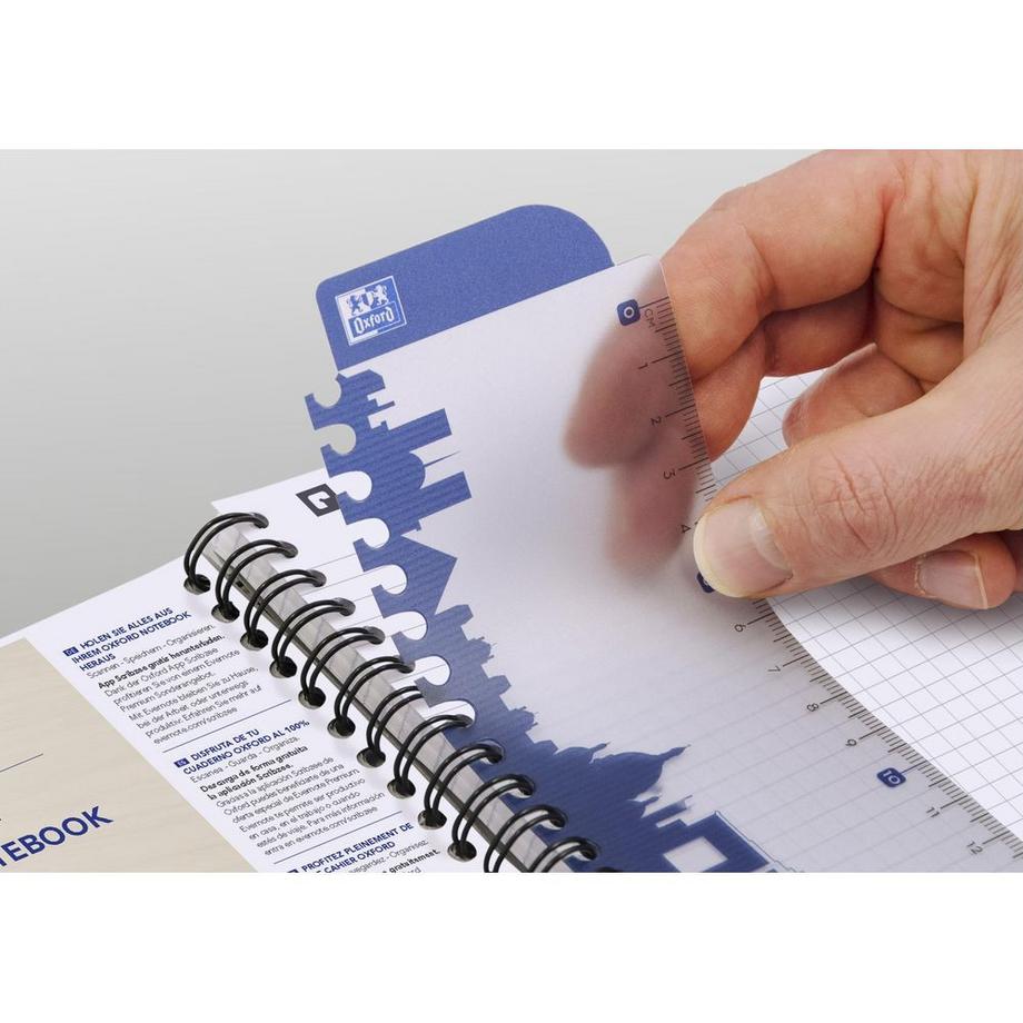 Oxford Notizheft Essentials Spiralbuch, Kariert  