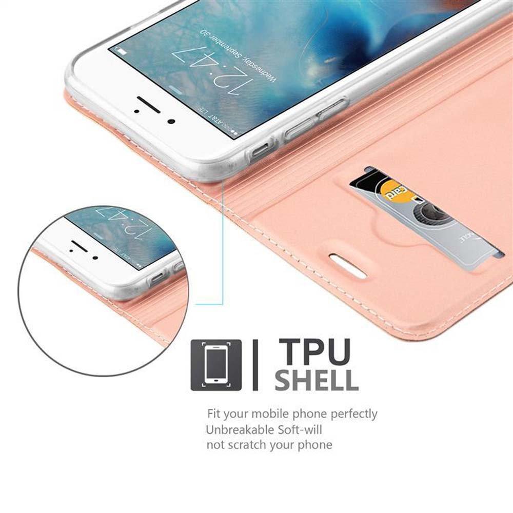 Cadorabo  Housse compatible avec Apple iPhone 6 PLUS / 6S PLUS - Coque de protection avec fermeture magnétique, fonction de support et compartiment pour carte 