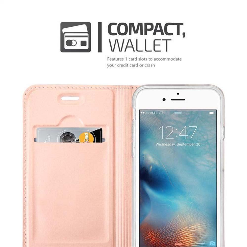 Cadorabo  Housse compatible avec Apple iPhone 6 PLUS / 6S PLUS - Coque de protection avec fermeture magnétique, fonction de support et compartiment pour carte 