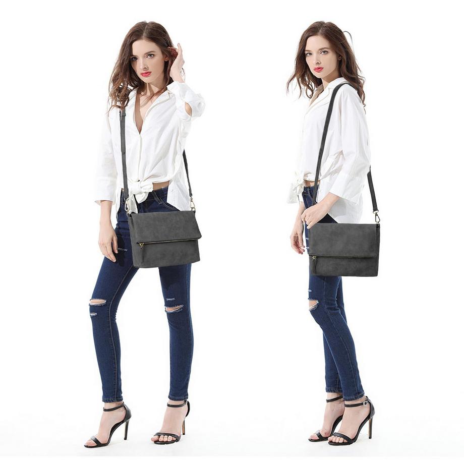 Only-bags.store Borsa a Tracolla Piccola in Pelle PU  