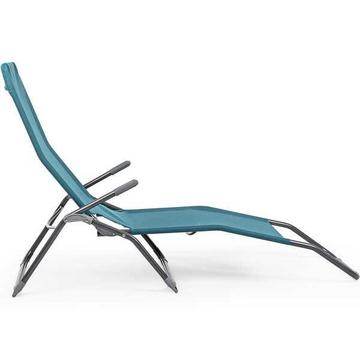 Chaise longue Bolzano turquoise