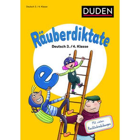 Räuberdiktate 3./4. Klasse Wimmer, Andrea; Hagemann, Antje (Illustrationen) Copertina rigida 