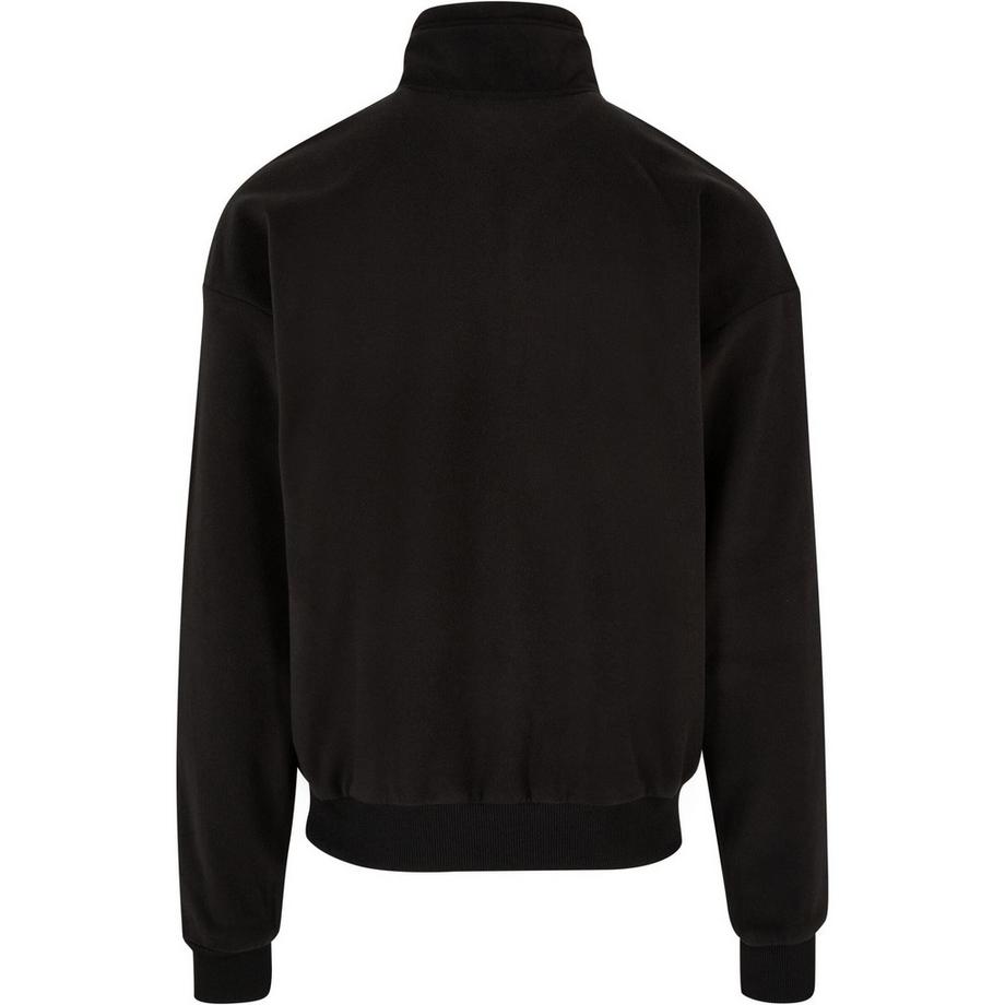 URBAN CLASSICS Fleece Basic Half Zip Pullover  