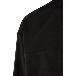 URBAN CLASSICS Fleece Basic Quarter Zip Pullover  