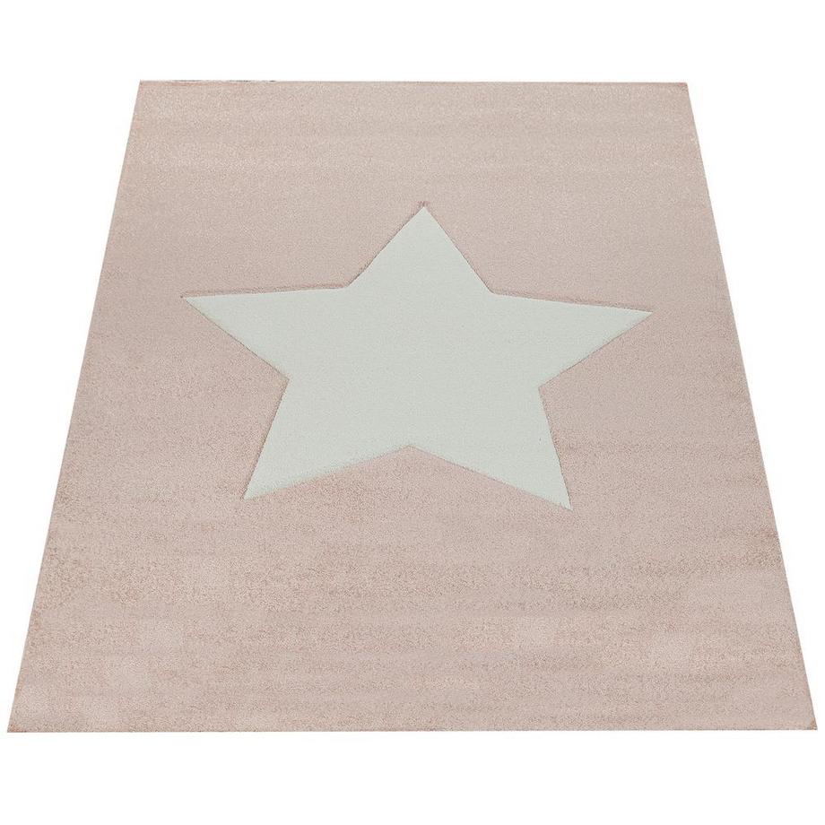 Paco Home Kinderteppich Mädchen Stern  