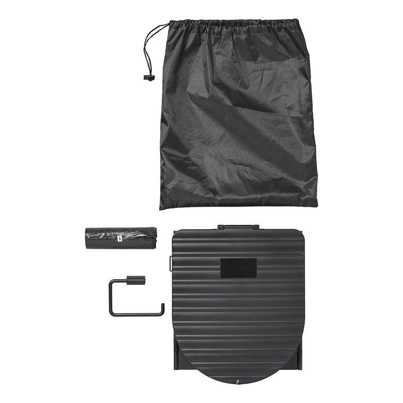 Pricenet  Faltbare Campingtoilette mit Deckel 