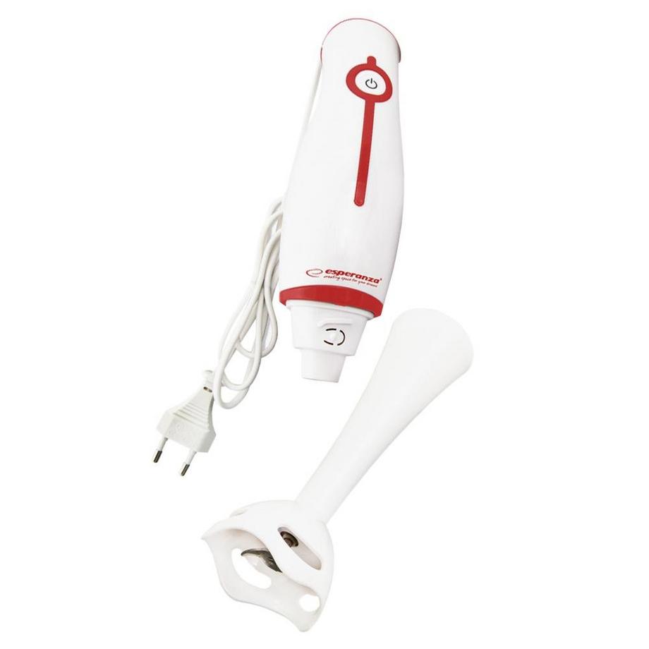 eStore Esperanza - Mixeur plongeant, 250W - Rouge / Blanc  